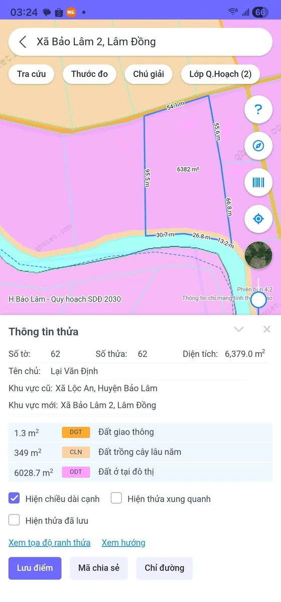 Bán lô đất 5.835m² Bảo Lâm 2, Lâm Đồng, giá 6 tỷ - Ảnh 1