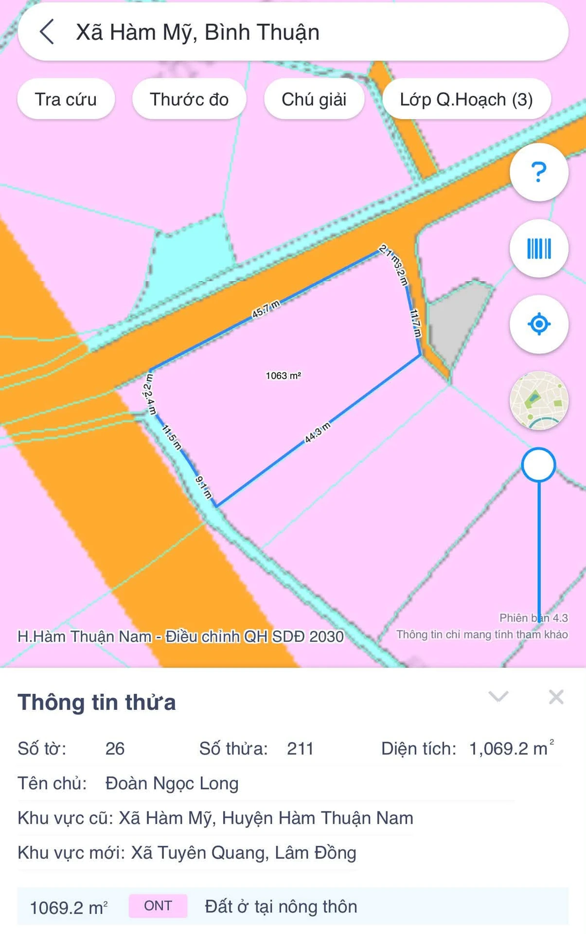 Bán đất thổ cư 840m2, 3 mặt tiền, sổ hồng, Tuyên Quang, Lâm Đồng - Ảnh 1