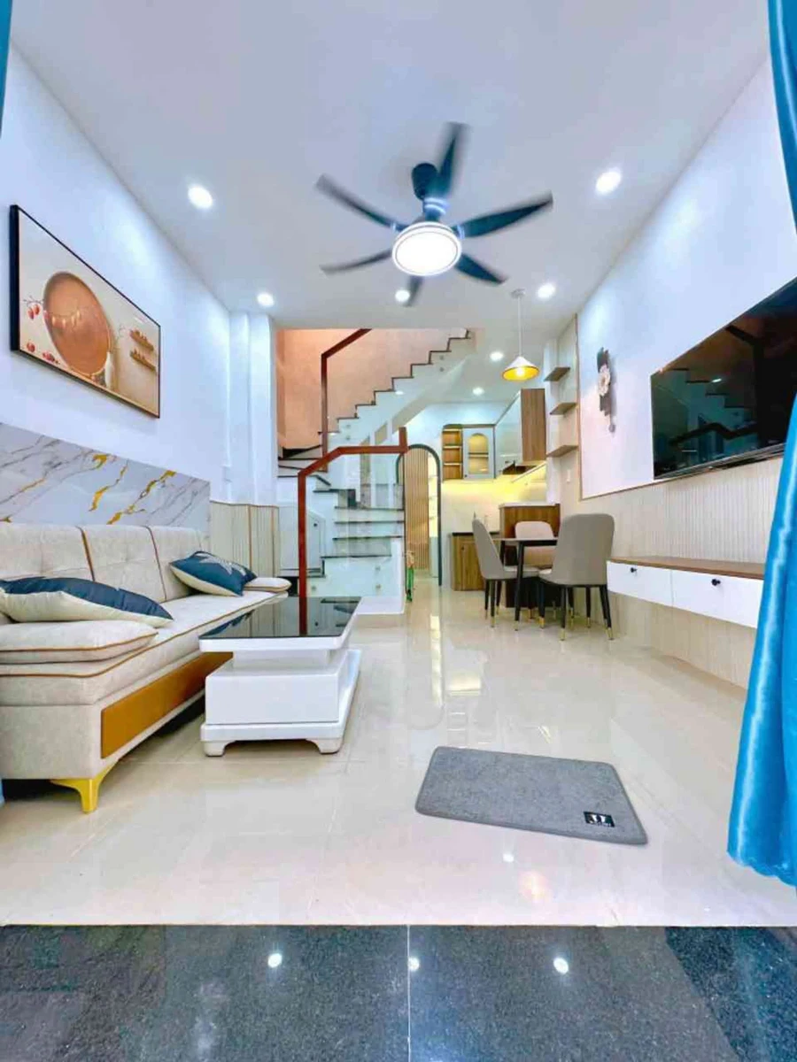 Bán nhà 3 tầng 30m² 3PN Quang Trung Gò Vấp gần 4 tỷ - Ảnh 1