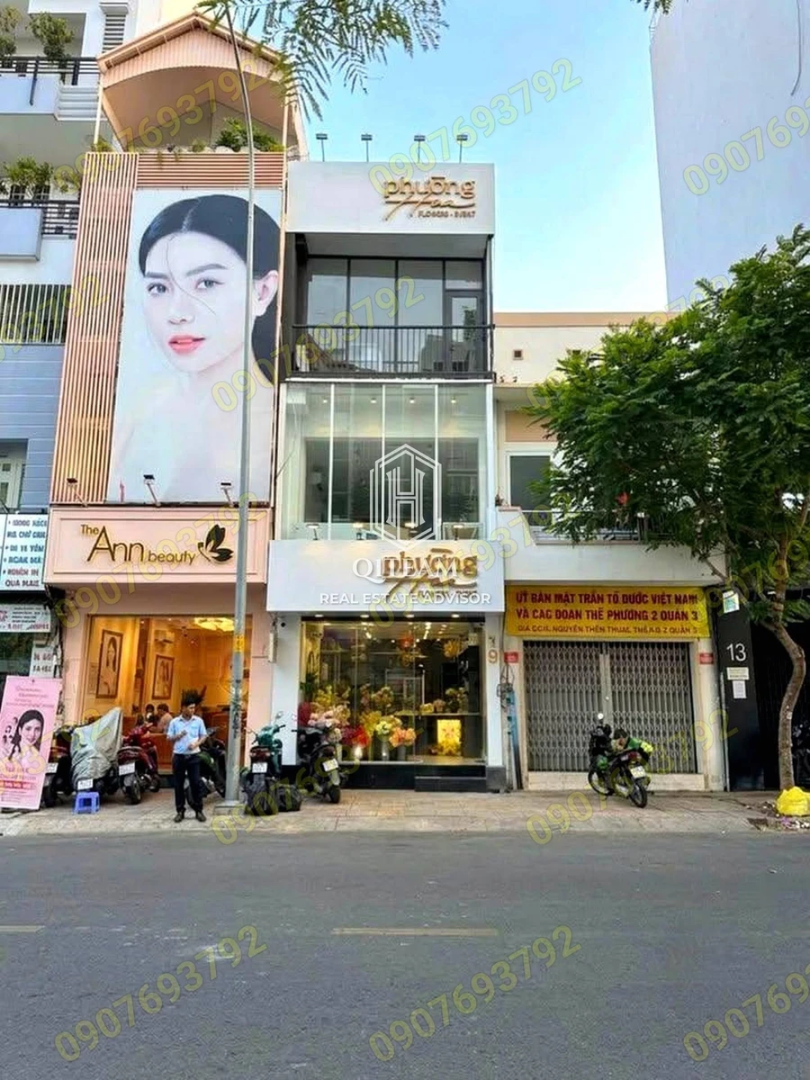 Cho thuê nhà mặt tiền Nguyễn Thiện Thuật, Quận 3, 4x15m, 45tr/tháng - Ảnh 1