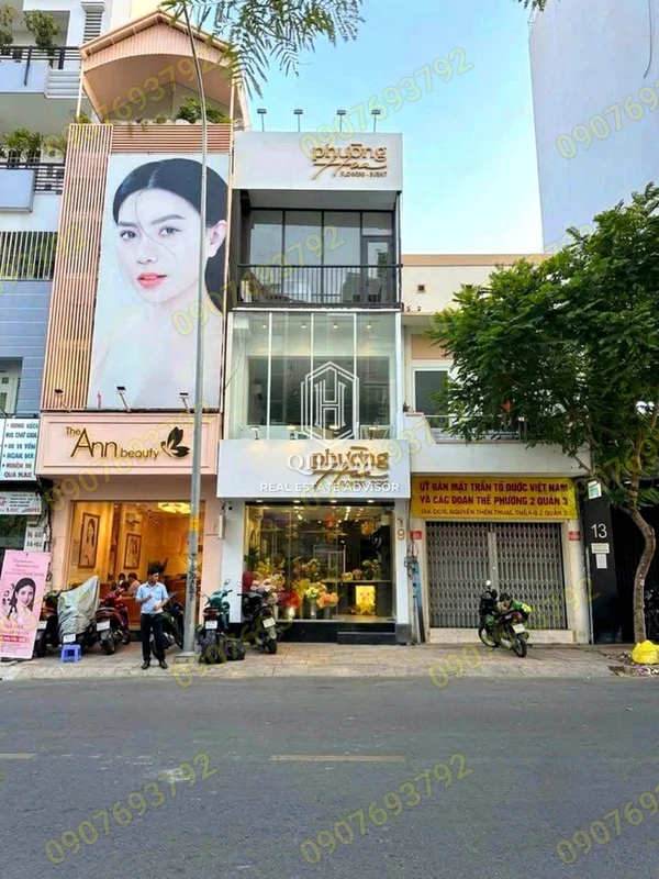 Cho thuê nhà mặt tiền Nguyễn Thiện Thuật, Quận 3, 4x15m, 45tr/tháng