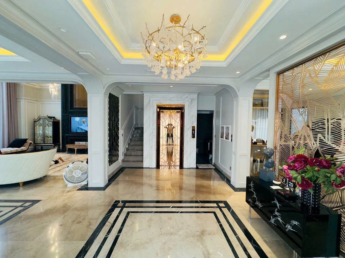 Biệt thự 4 tầng 200m² sân vườn Nhà Bè 19.5 tỷ - Ảnh thu nhỏ 3