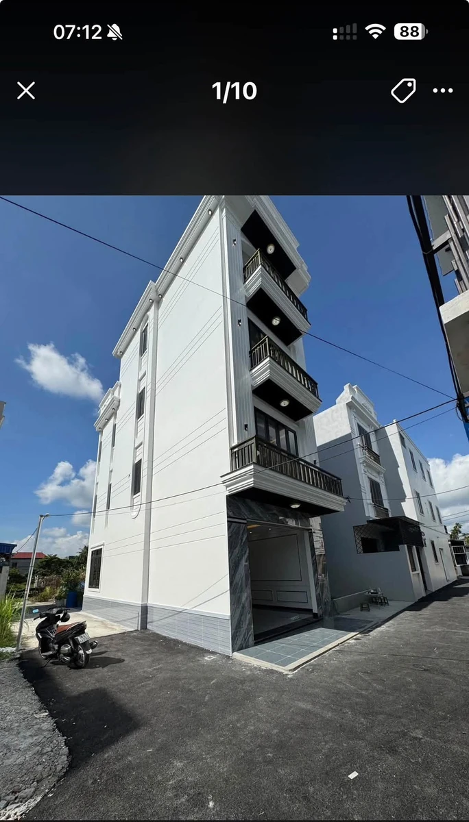 Bán nhà 4 tầng 61m² Chân Cầu Kiến An, Hải Phòng - 3 tỷ - Ảnh 1