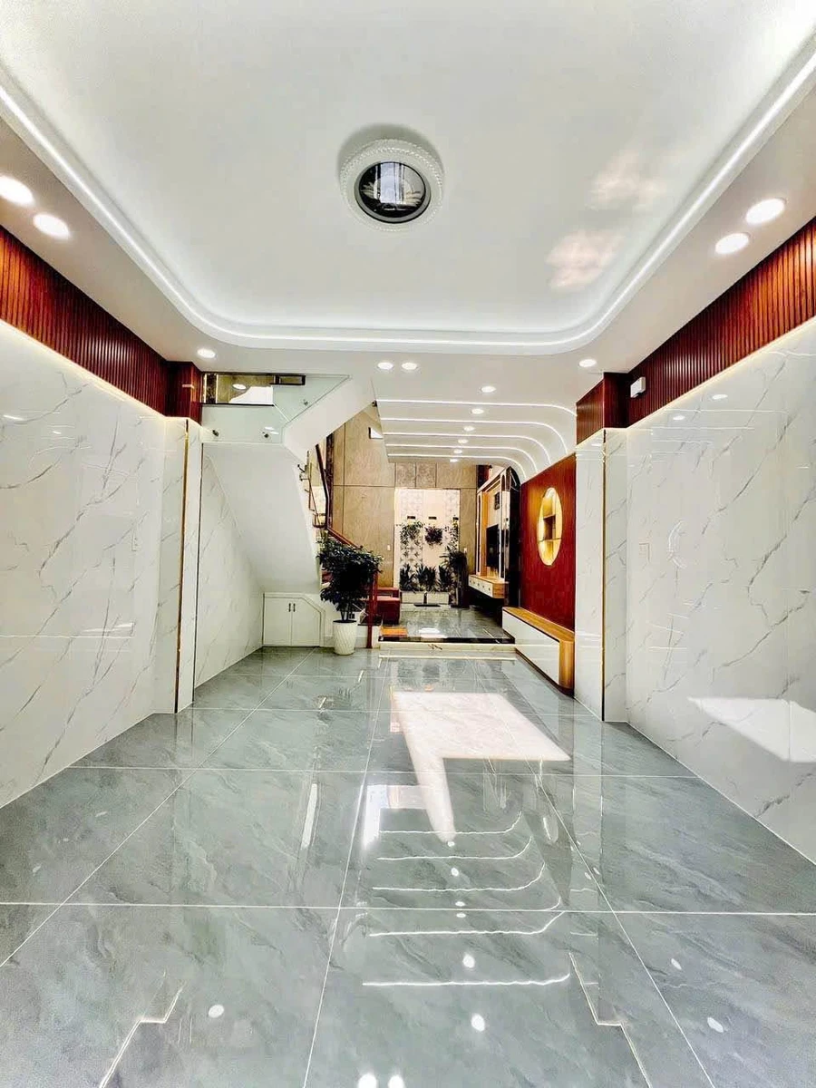 Bán nhà phố 1 trệt 1 lửng 3 lầu 52m² full nội thất Huỳnh Thị Hai, Quận 12, giá 6,89 tỷ - Ảnh thu nhỏ 5