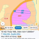 Bán đất thổ cư 50m2 Xuyên Mộc gần hồ Sông Ray 1.2 tỷ - Ảnh thu nhỏ 1
