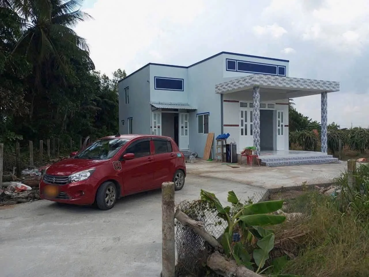 Bán nhà vườn 500m² Châu Thành, Long An 850 triệu - Ảnh 1