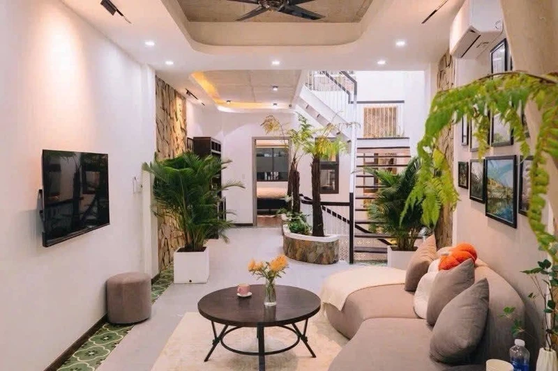 Nhà 3 tầng 98m2, 4 phòng ngủ tại Mỹ Khê 7 - 13,5 tỷ