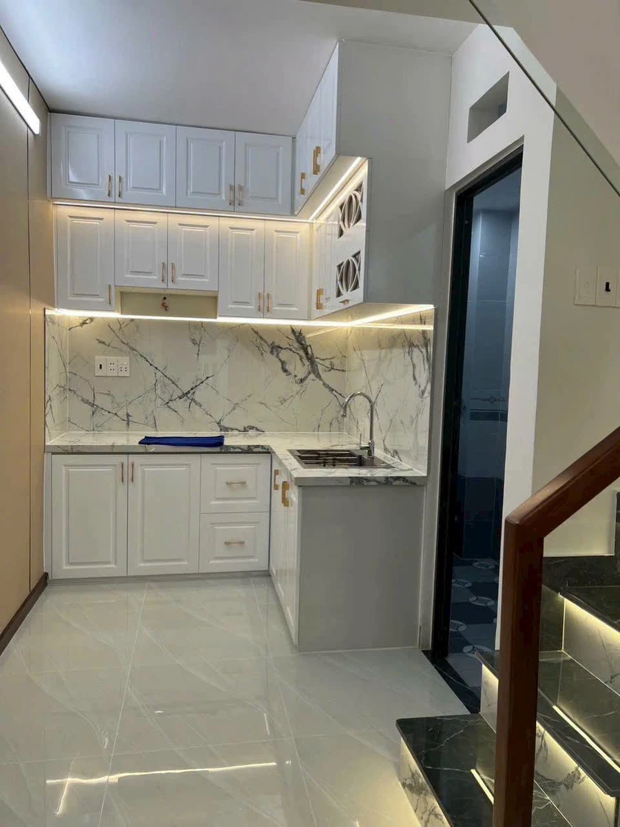 Bán nhà hẻm 27m² 3 phòng ngủ Huỳnh Tấn Phát Nhà Bè - Ảnh thu nhỏ 5