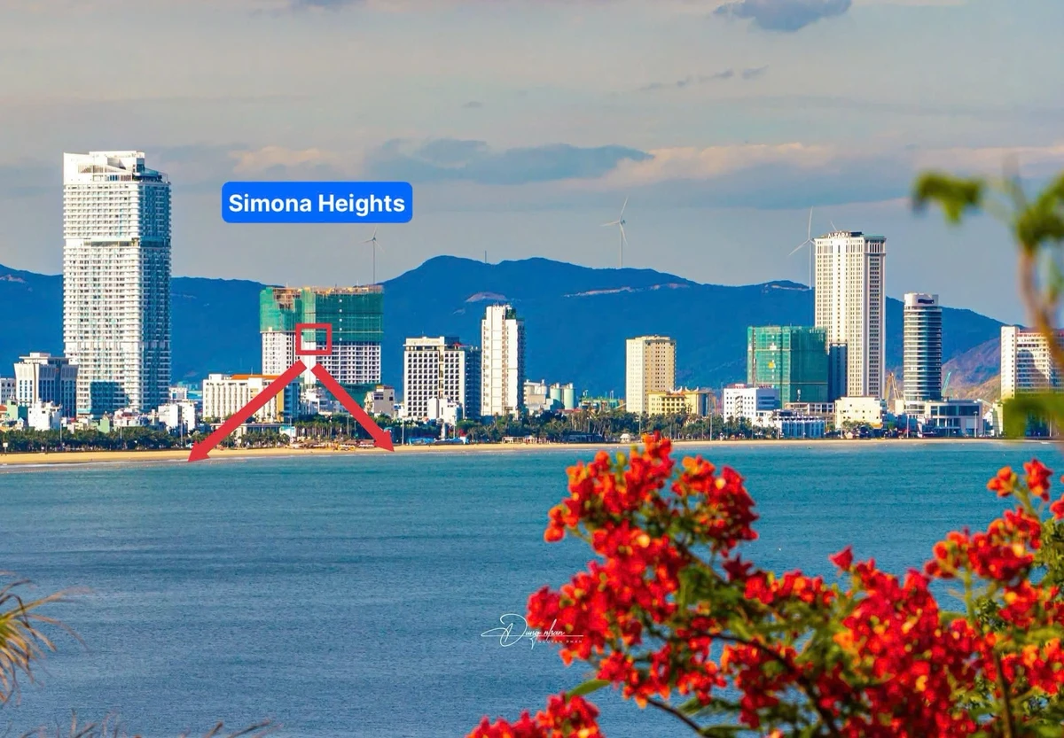 Bán căn hộ 2PN 70m² view biển Simona Heights Quy Nhơn 3,7 tỷ - Ảnh 1