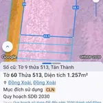 Bán đất 1 sào 2 (1287 m²) Tân Thành Đồng Xoài 1,1 tỷ - Ảnh thu nhỏ 1