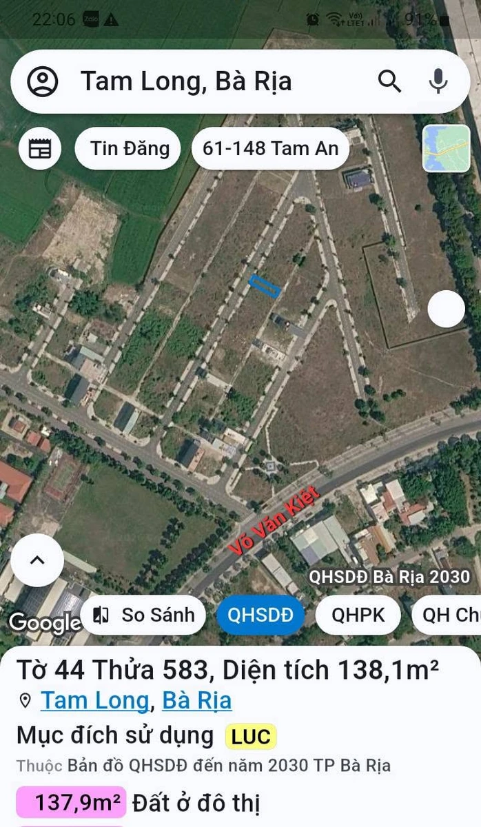 Bán đất Thanh Sơn C 138m² giá 2 tỷ 650 triệu - Ảnh thu nhỏ 2