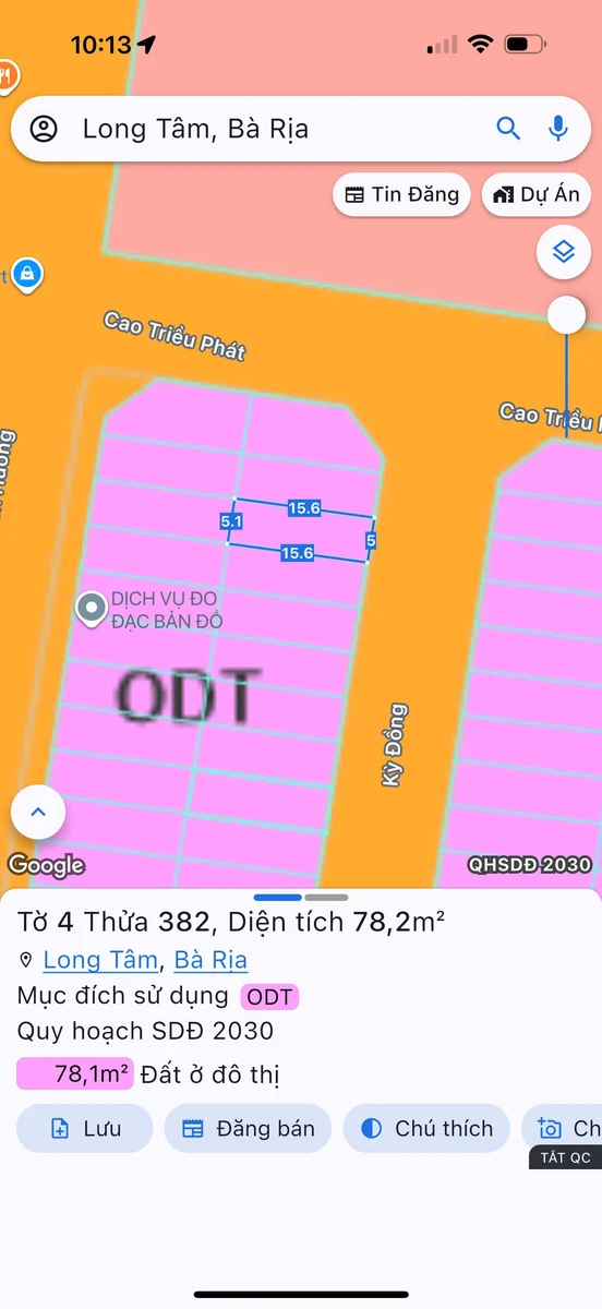 Bán đất mặt tiền Kỳ Đồng 78.2m2, Bà Rịa - Ảnh thu nhỏ 5