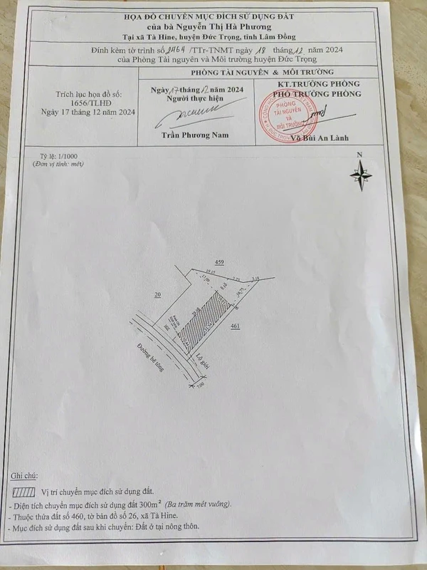 Bán đất nền 300m² view hồ ở Tahin, Đức Trọng, Lâm Đồng