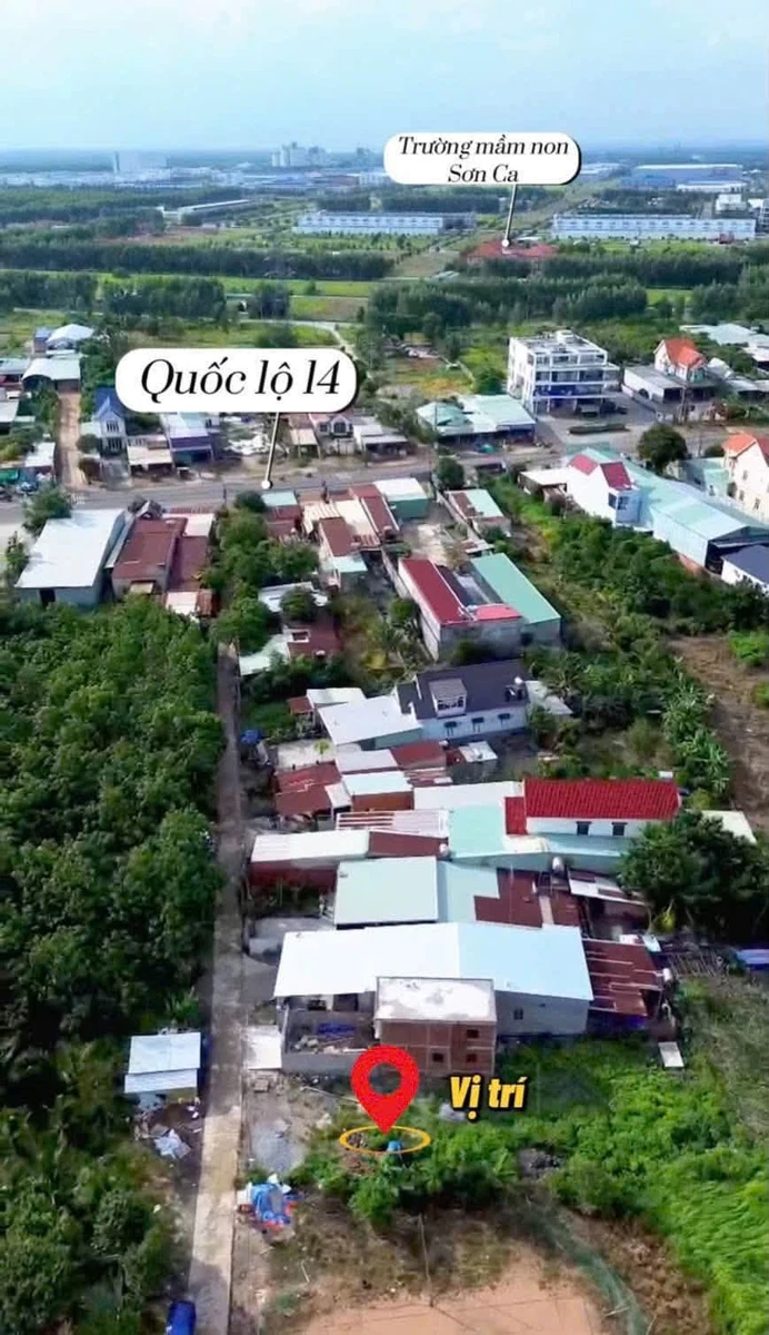 Bán đất 600m2 Quốc Lộ 14, Chơn Thành, xây cho thuê 890 triệu - Ảnh thu nhỏ 2