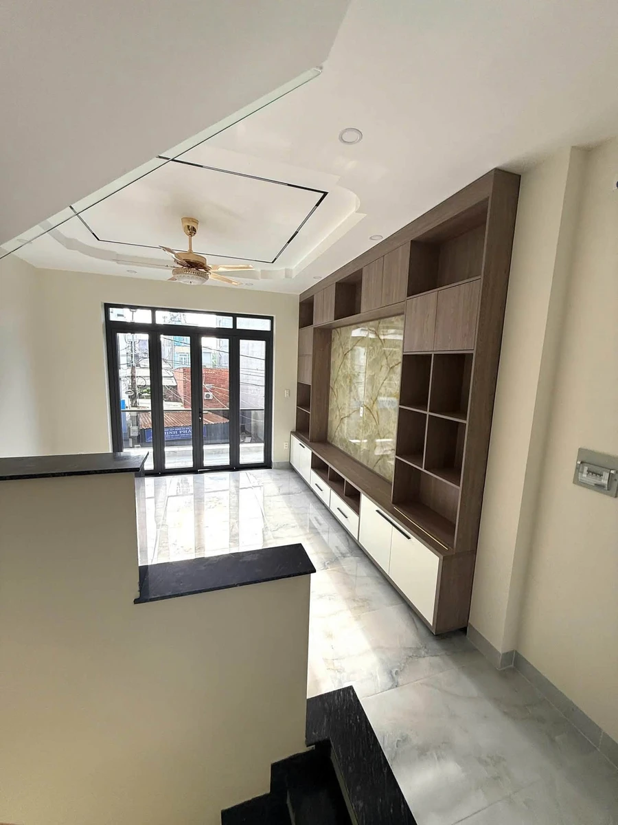 Bán nhà 1 trệt 2 lầu sân thượng 61,1m2 đường 6 Long Bình, Quận 9 giá 6,5 tỷ - Ảnh thu nhỏ 4