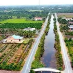 Bán đất 1052m2 loại HNK mặt tiền kênh, view sông tại xã Tân Thành, Thủ Thừa - Ảnh thu nhỏ 2