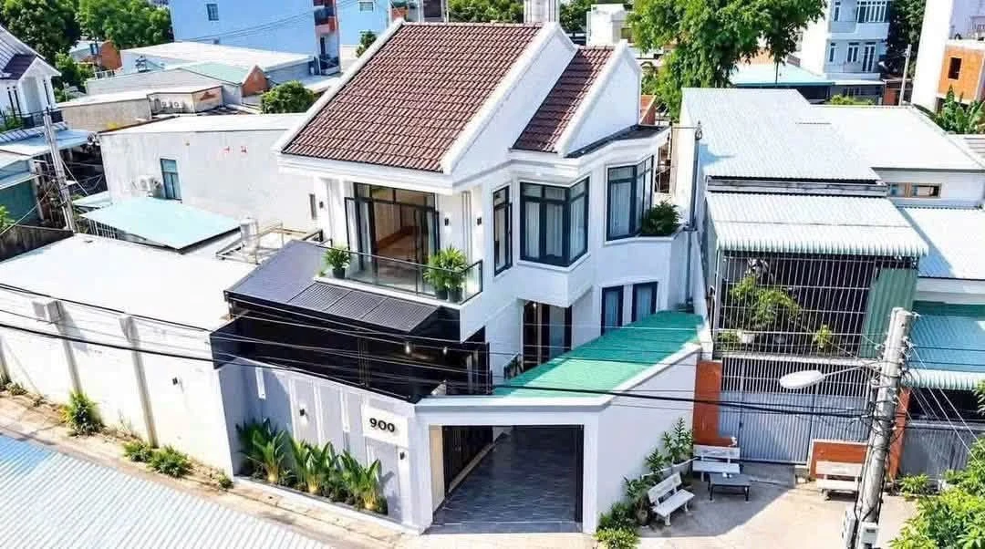 Bán nhà trệt lầu mái Thái 87m2 Thủ Dầu Một 3.5 tỷ - Ảnh 1