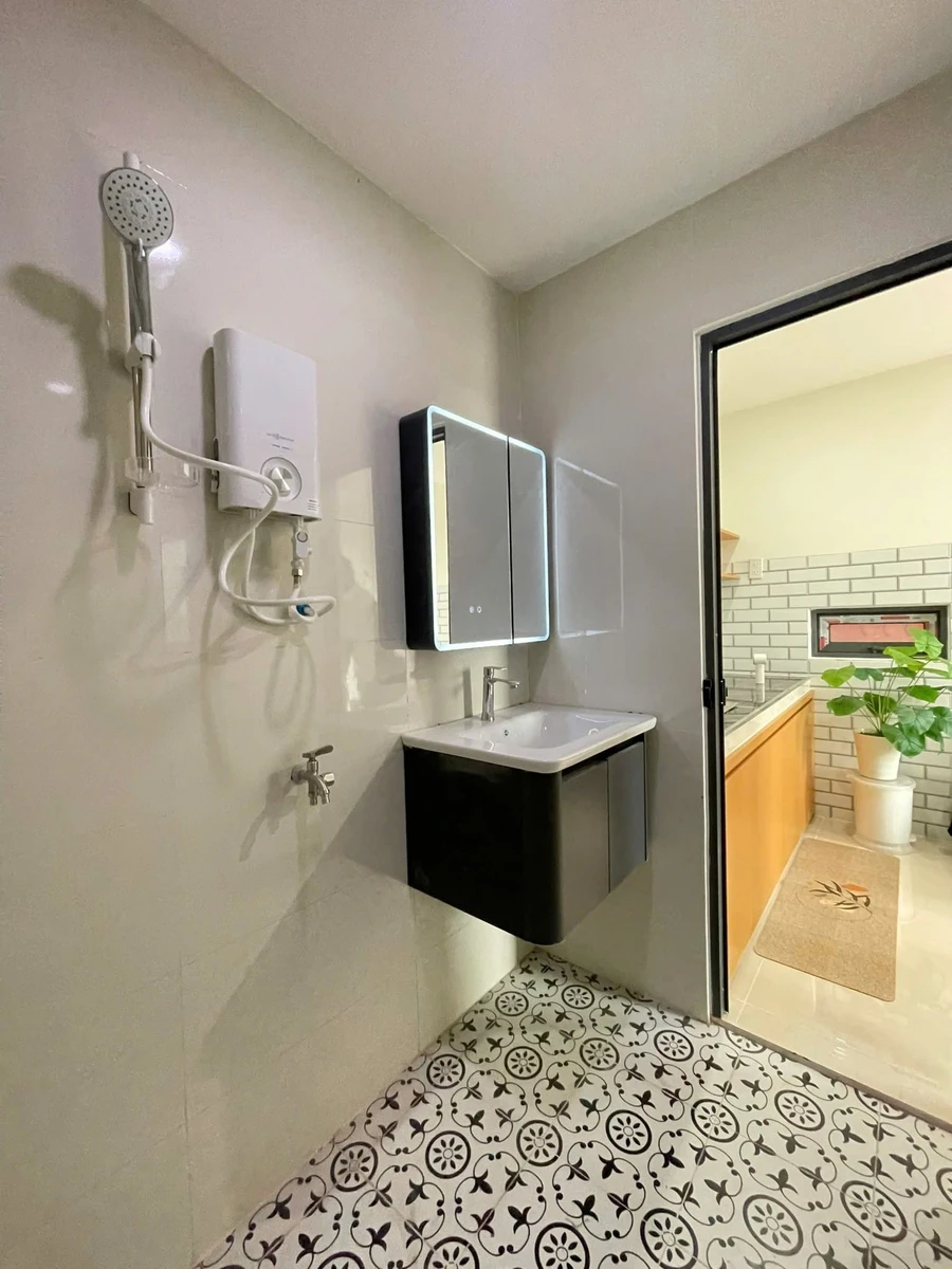 Cho thuê nhà trọ mới full nội thất 26m2 giá 3 triệu/tháng gần KCN Thạnh Lộc - Ảnh thu nhỏ 4