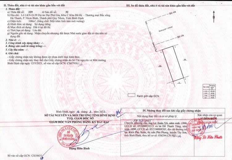 CHÍNH CHỦ BÁN LÔ LKN39 ĐẠI PHÚ GIA, KĐT BẮC HÀ THANH 108M² - NGANG 6M ĐƯỜNG 21M - Ảnh thu nhỏ 2