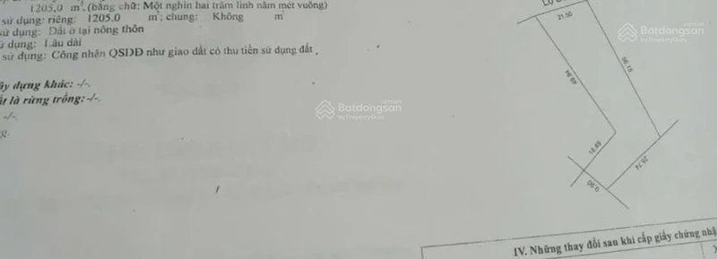 Bán đất tại Mỹ Hòa, Tháp Mười, Đồng Tháp, 6,2 tỷ, 1205 m2 - Hot! View đẹp