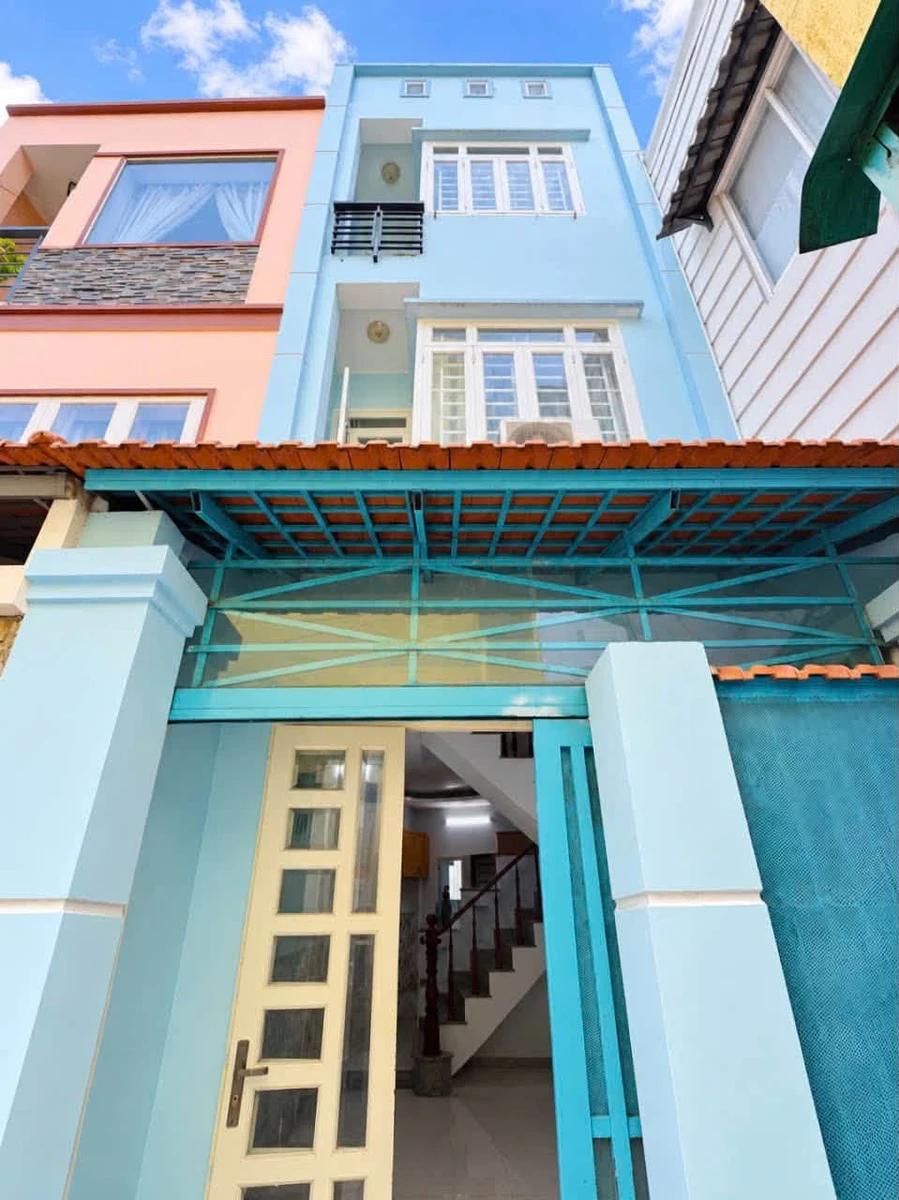 Nhà bán 4 tầng 101m2 Lê Lợi Gò Vấp 5,2 tỷ - Ảnh 1