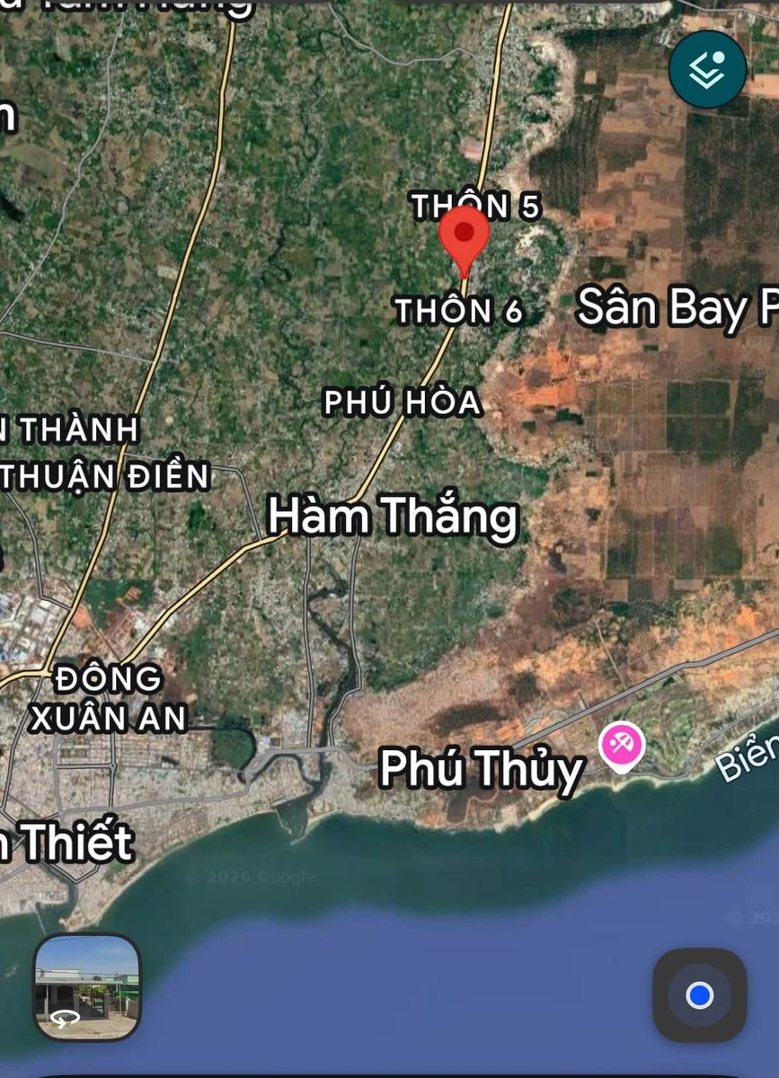 Bán đất thổ cư mặt tiền Quốc lộ 1A 163m2 Hàm Thuận - Ảnh 1