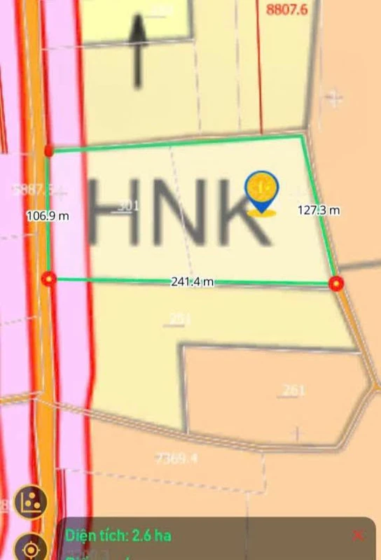 Bán lô đất mặt đường 26.000m2 Tây Ninh