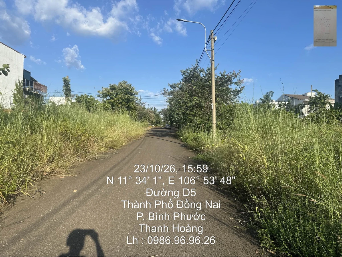 Bán đất Tân Phú 230m2, giá 1 tỷ - Ảnh thu nhỏ 2
