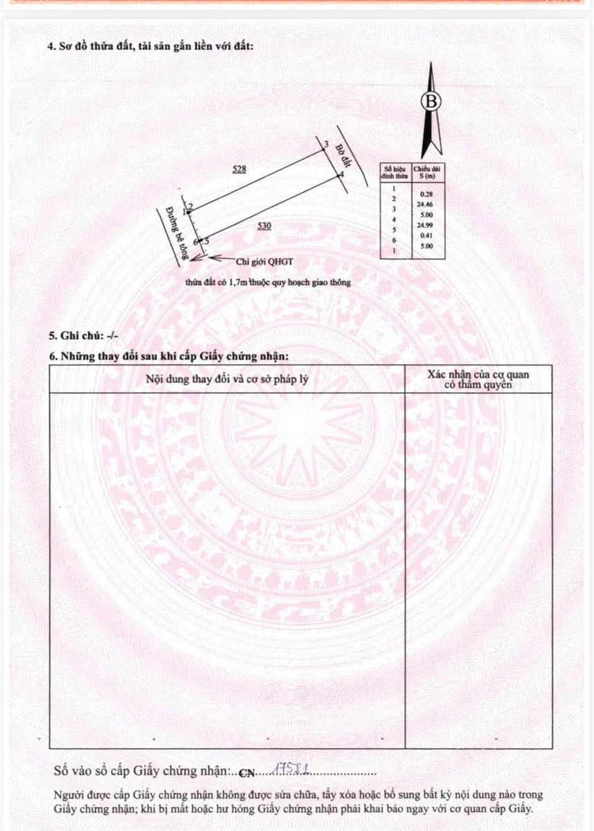 Bán đất 123m2 full thổ gần nhà ga đường sắt cao tốc, Diên Lạc, Khánh Hòa - Ảnh thu nhỏ 5