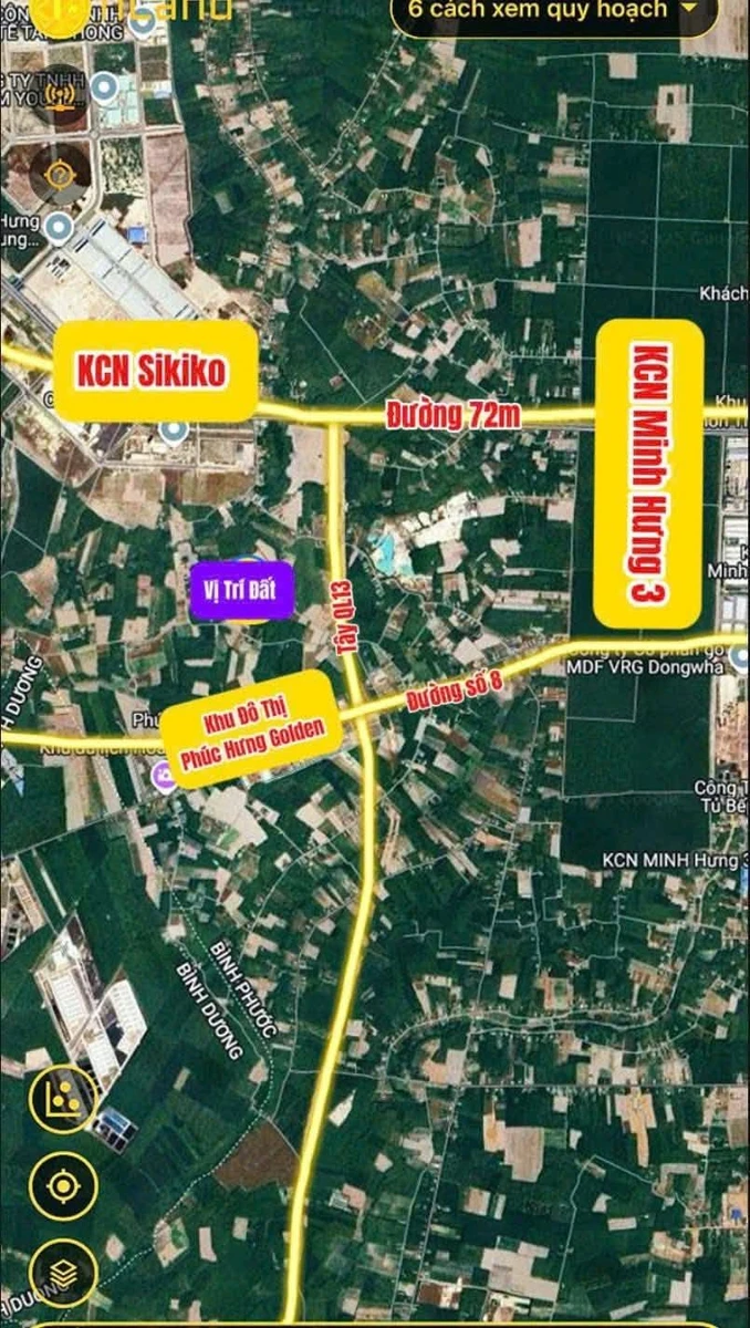 Bán đất KCN Minh Hưng Sikico 1350m² xây kiốt cho thuê - Ảnh thu nhỏ 5