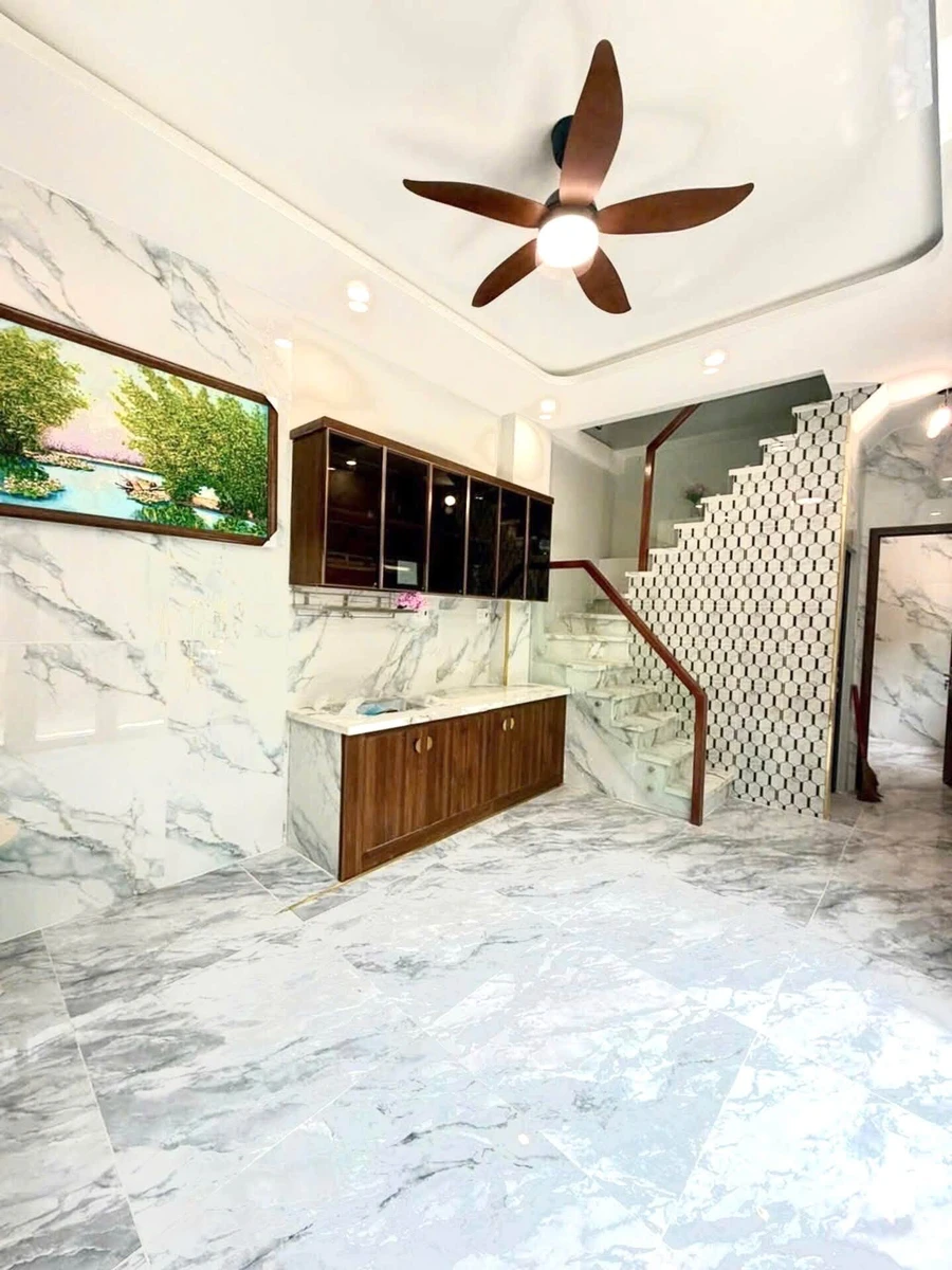 Bán nhà mới xây 60m2 sàn đường Tỉnh Lộ 10, gần chợ Phú Lâm, Bình Tân - Ảnh thu nhỏ 5