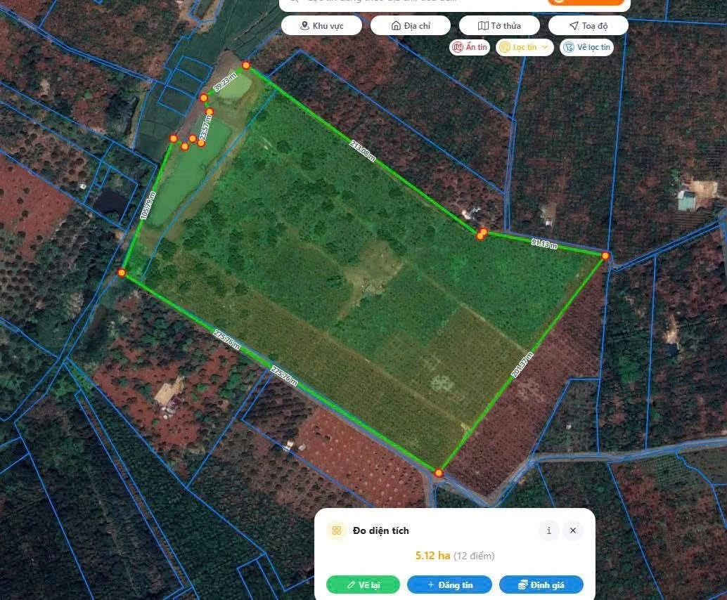 Bán đất rẫy cà phê 50.000m² Eatŏh Krông Năng Đắk Lắk - Ảnh 1
