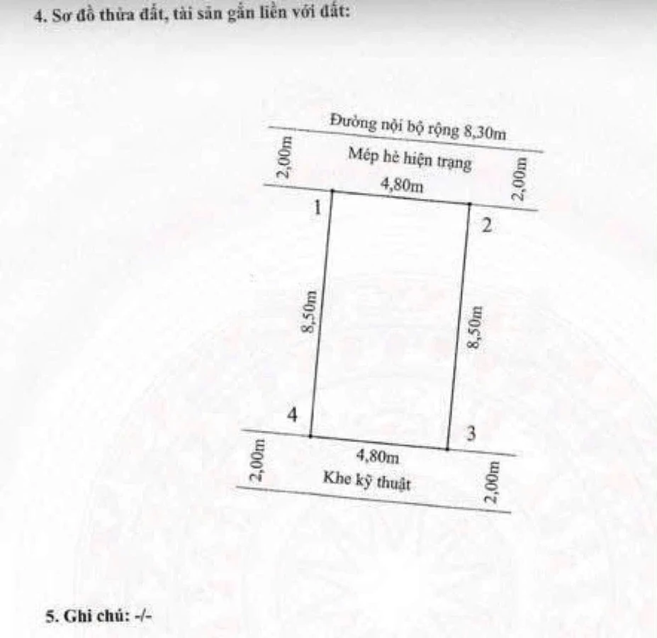 Bán đất TĐC 40,8m2 Lê Lai, Ngô Quyền - Ảnh thu nhỏ 2