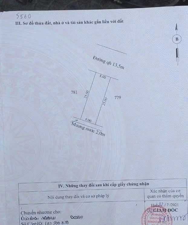 Bán lô đất 200m² (8x25m) KQH Minh Mạng, Phường Thủy Xuân, TP Huế - Ảnh thu nhỏ 4