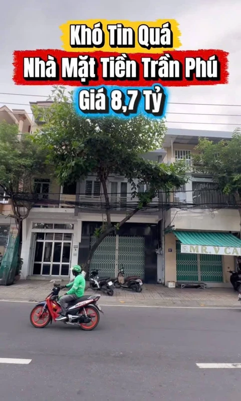 Bán nhà 2 tầng mặt tiền Trần Phú 68,3m² 8,7 tỉ Nha Trang