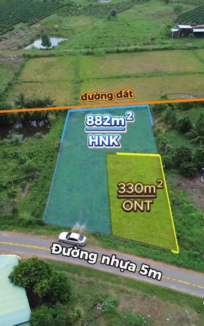 Bán đất mặt tiền Hàm Liêm gần Phan Thiết 5.280m² 3.5 tỷ - Ảnh thu nhỏ 2
