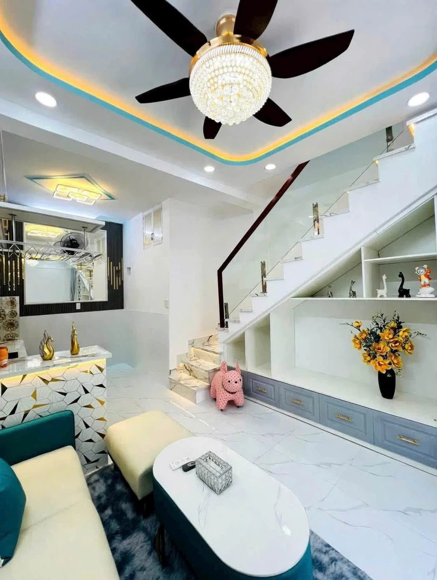 Nhà 1 trệt 1 lầu full nội thất 32m² Nhà Bè 1,79 tỷ - Ảnh thu nhỏ 4