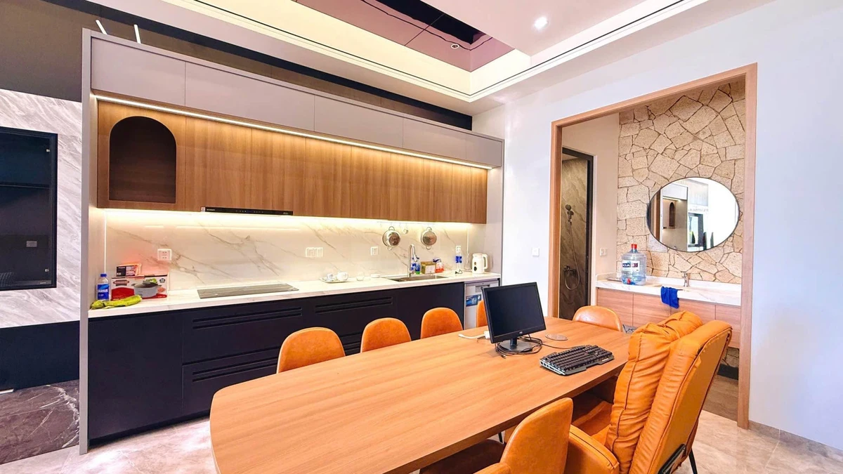 Bán nhà 3 tầng 75m² đầy đủ nội thất Lê Vụ Quận 12 - Ảnh thu nhỏ 3