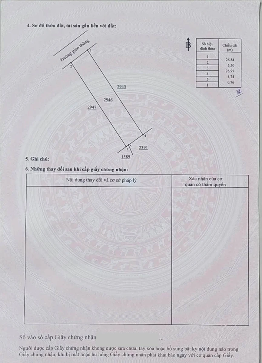 Bán đất thổ cư 147.8m² gần KCN Giang Điền 1 tỷ 270 triệu - Ảnh 1