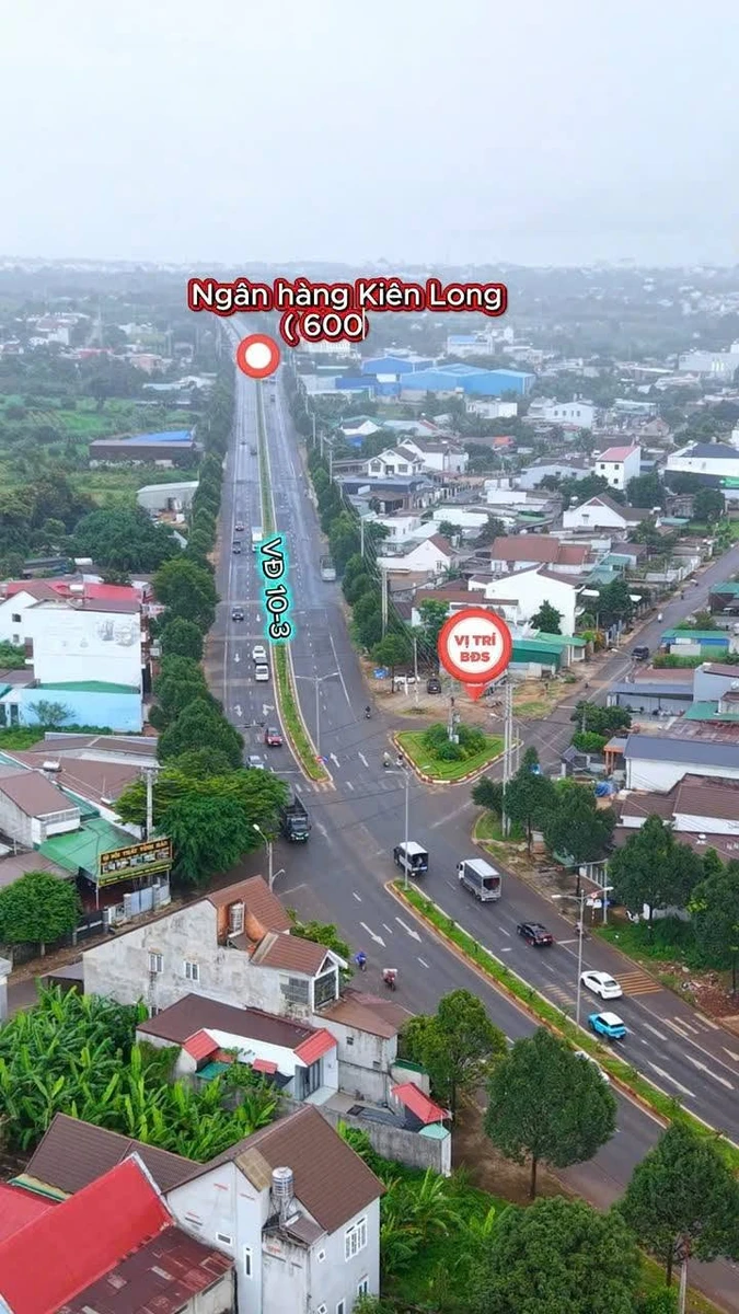 Bán đất 312m² 3 mặt tiền Vành Đai 10/3 Buôn Ma Thuột - Ảnh thu nhỏ 3