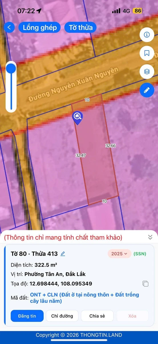 Bán đất mặt tiền Nguyễn Xuân Nguyên 160m² giá 2,768 tỷ - Ảnh thu nhỏ 3
