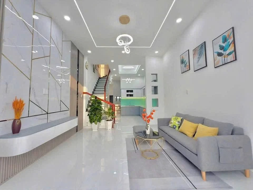 Bán nhà 1 trệt 1 lầu 3PN 80m2 Tân Uyên Bình Dương - Ảnh thu nhỏ 2