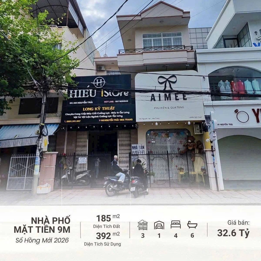 Bán nhà mặt tiền Nguyễn Trãi, Nha Trang, 4PN, 30 tỷ - Ảnh thu nhỏ 3