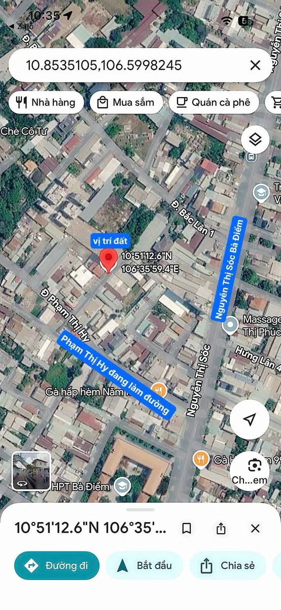 Bán đất thổ cư 89m2 đường Nguyễn Thị Sóc, Bà Điểm, Hóc Môn giá 4,25 tỷ/lô - Ảnh thu nhỏ 4