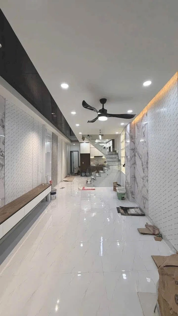 Bán nhà mới 1 trệt lầu 3PN 60m² Nhà Bè 3 tỷ 950 triệu - Ảnh thu nhỏ 2