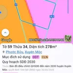 Bán đất Hồ Tràm 255m2 mặt tiền 17m giá 2,6 tỷ - Ảnh thu nhỏ 2
