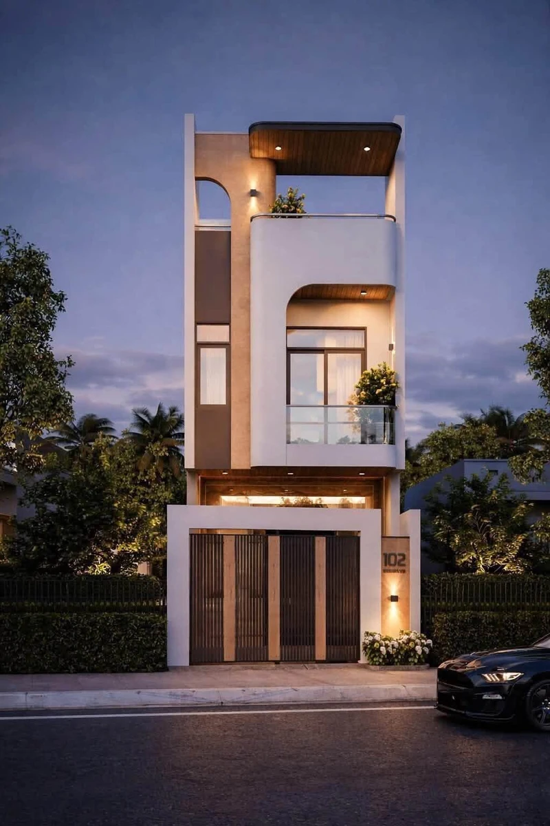 Nhà bán 1 trệt 1 lầu 75m² gần chợ Phú Mỹ 3 tỷ 680 triệu - Ảnh 1