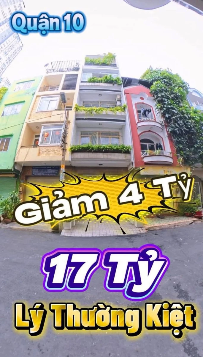 Bán nhà 5 tầng hẻm 8m Lý Thường Kiệt Quận 10, 64m², 16,7 tỷ - Ảnh 1