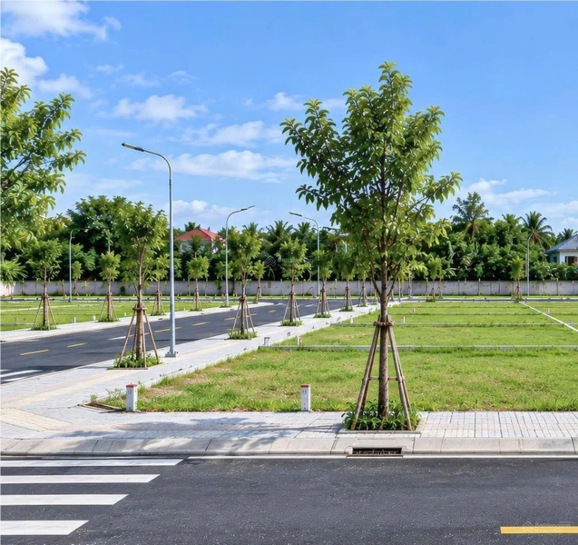 Bán đất thổ cư phân lô diện tích 80m2 giá chỉ 560 tr, sổ đỏ chính chủ