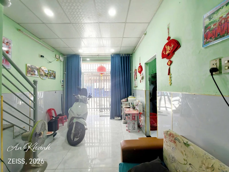 Bán nhà 2 tầng 35.5m² hẻm xe máy Phước Long, Nha Trang 1.75 tỷ
